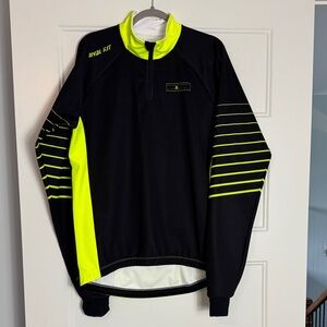 Head of the Charles Men's Black and Yellow Rival Kit Jacket